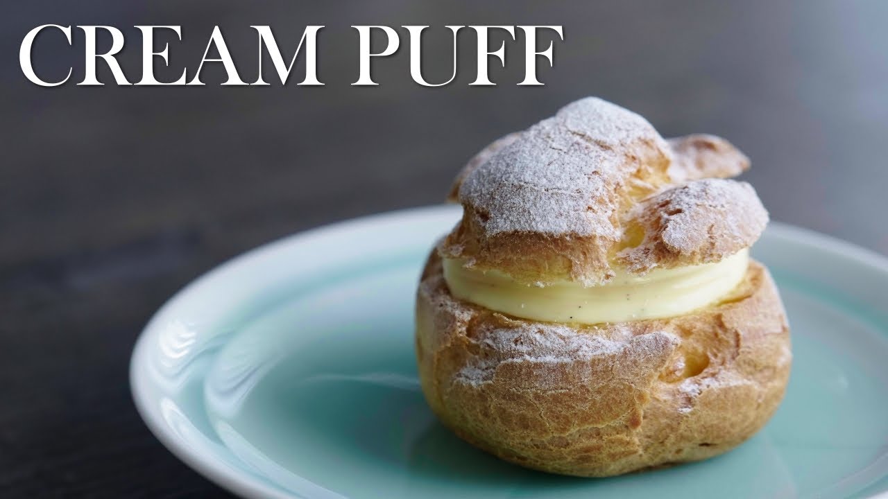 パティシエが教える失敗しない Cream Puff