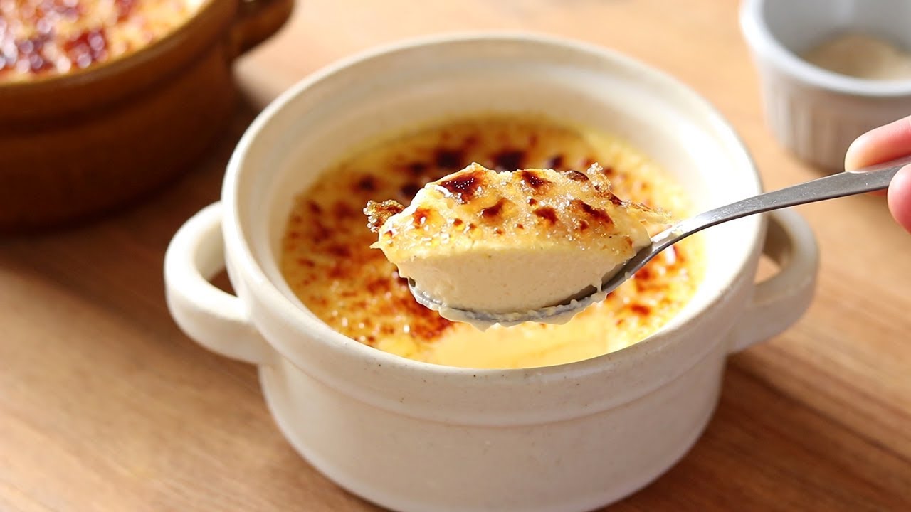 クリームブリュレの作り方 Creme Brulee